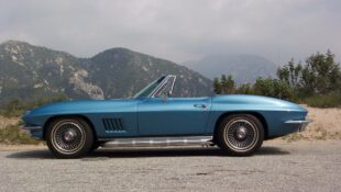 1967 Marina Blue C2 Convertible is a Must-buy for Classic Corvette Fans