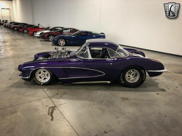 1959 Corvette Drag Car for Sale is a Flying Purple People Eater