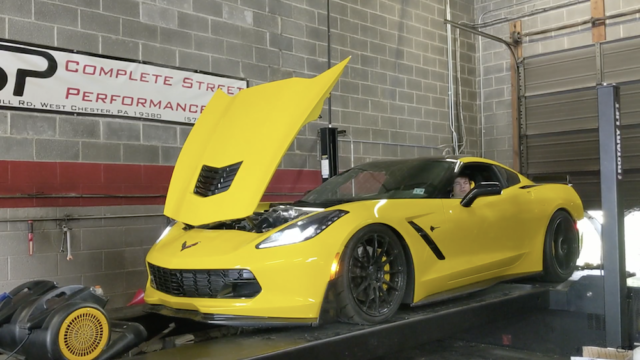 Supercharged C7 Corvette Pumps Out Nearly 1,000 HP!