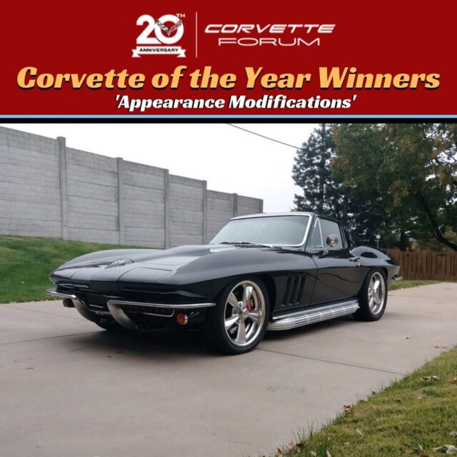 Sleek 1966 C2 Is Corvette of the Year ‘Appearance Mods’ Winner!