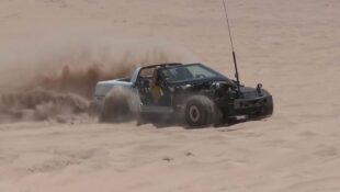 Bad Idea or Crazy Fun: Stripped Down C4 Tackles the Dunes