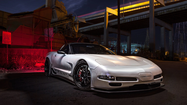 Track-focused 500 WHP C5 Z06 Is One Angry Panda