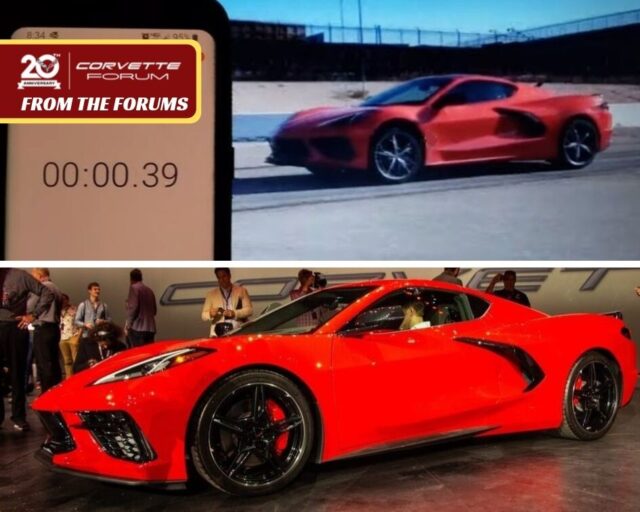 Forum Member Measures Impressive C8 Corvette Acceleration Times