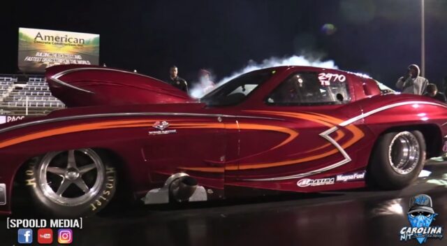 Exploding C2 Corvette Pro Mod