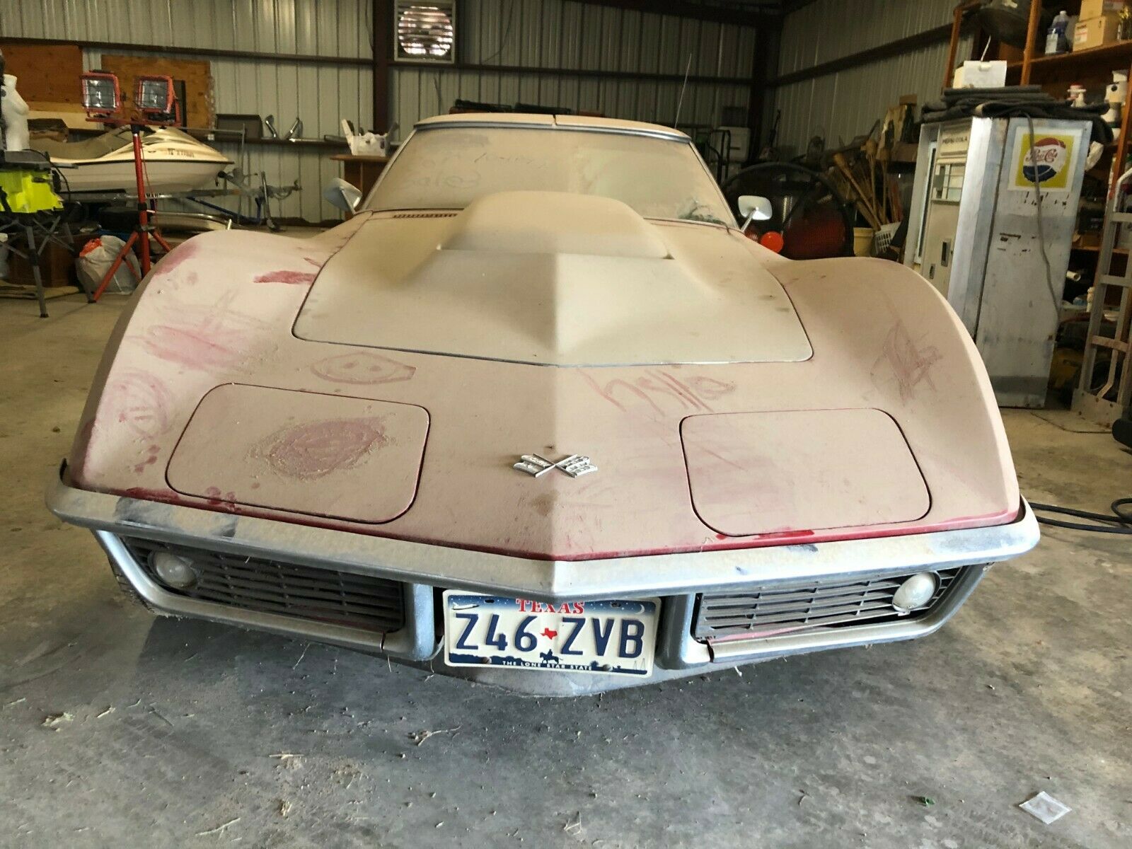 Say Hello to this Beautiful, Incredibly Dusty but Timeless C3 Barn Find