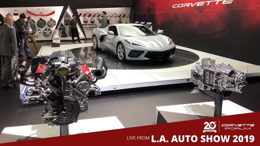 C8 Corvette’s Shiny New Drivetrain Stars at 2019 L.A. Auto Show