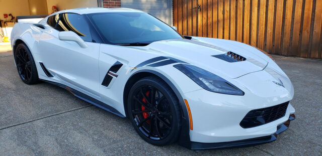 From the <i>Corvette Forum</i>: Mint Arctic White C7 Grand Sport For Sale