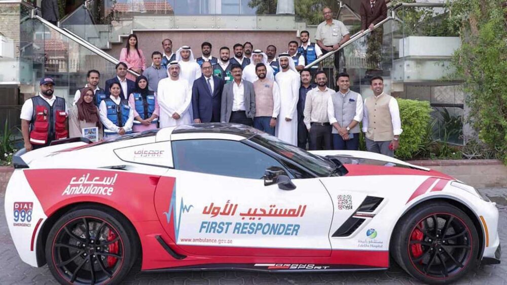 Dubai Ambulance Services C7 Corvette