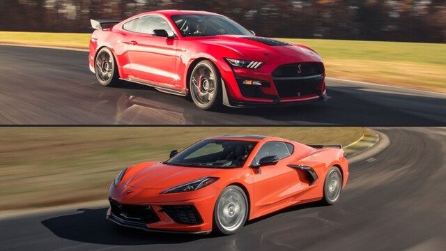 ‘MotorTrend’ Pits C8 Corvette Against Mustang Shelby GT500