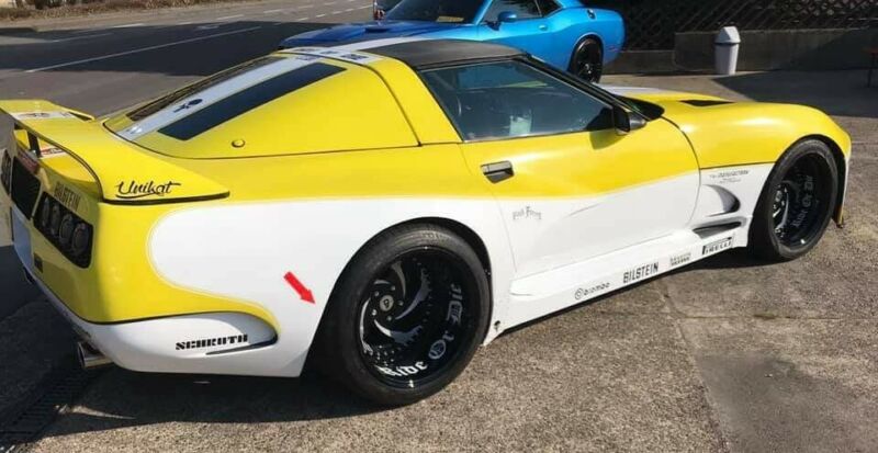 Custom Widebody C4 Corvette Adds a Little Euro Flare. 