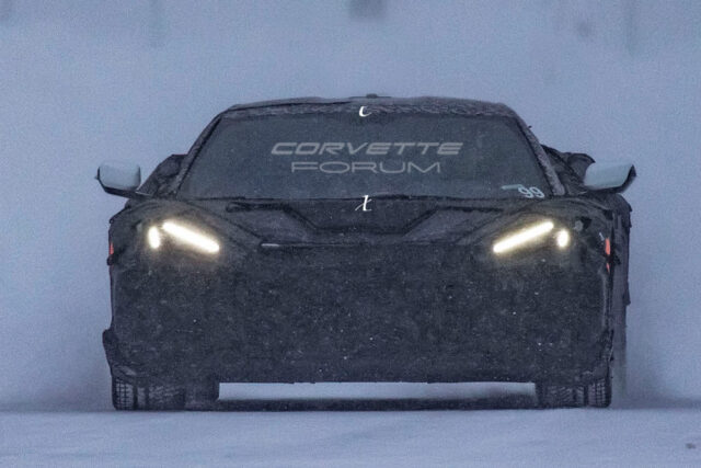 are these spy photos of the 2022 Corvette Z06?