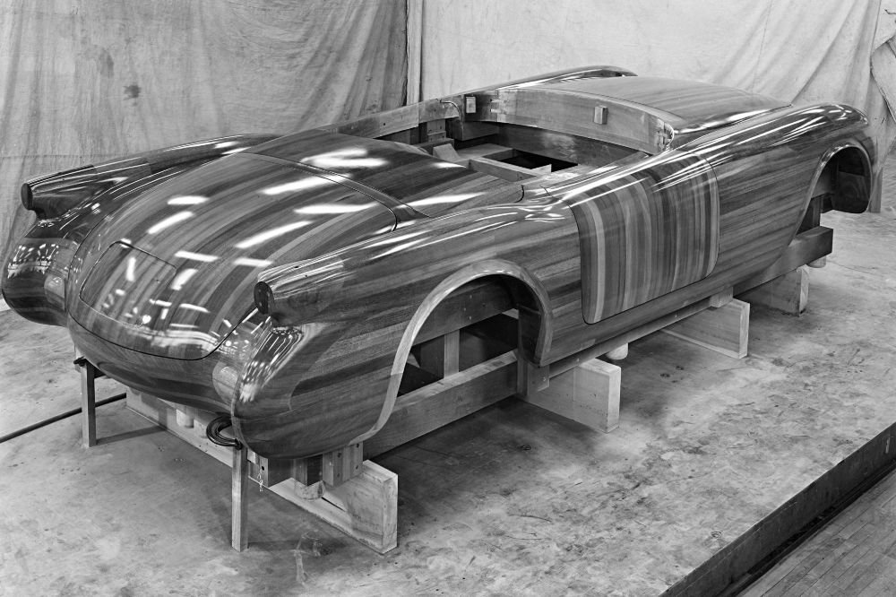 See the Wooden Body Bucks That Created the First Corvette Molds