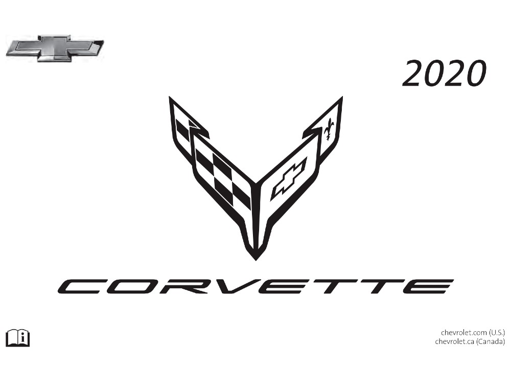 2020 Corvette Manual Front Cover