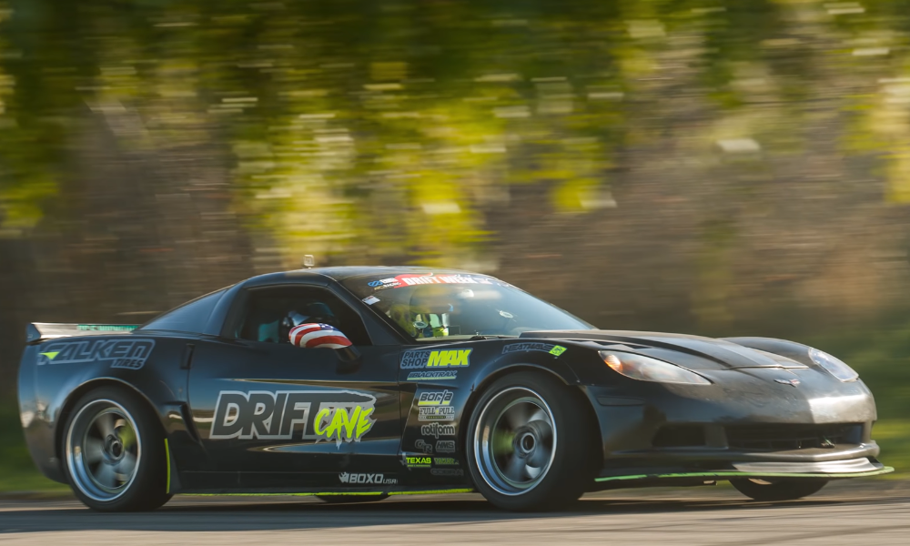 Chevrolet corvette drift