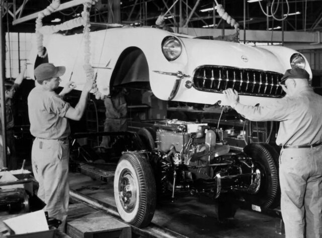 Something Old, Something New: Corvette Assembly Lines Then and Now