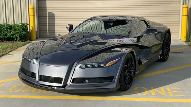 Wild Custom C6 Corvette Has Some Batman Ties