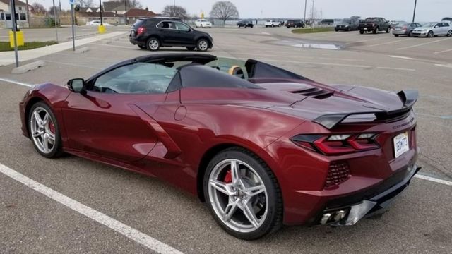 Corvette Forum Member Spots C8 Convertible in the Wild