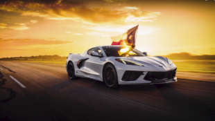 Hennessey Performance World's Fastest C8 Corvette Texas Flag