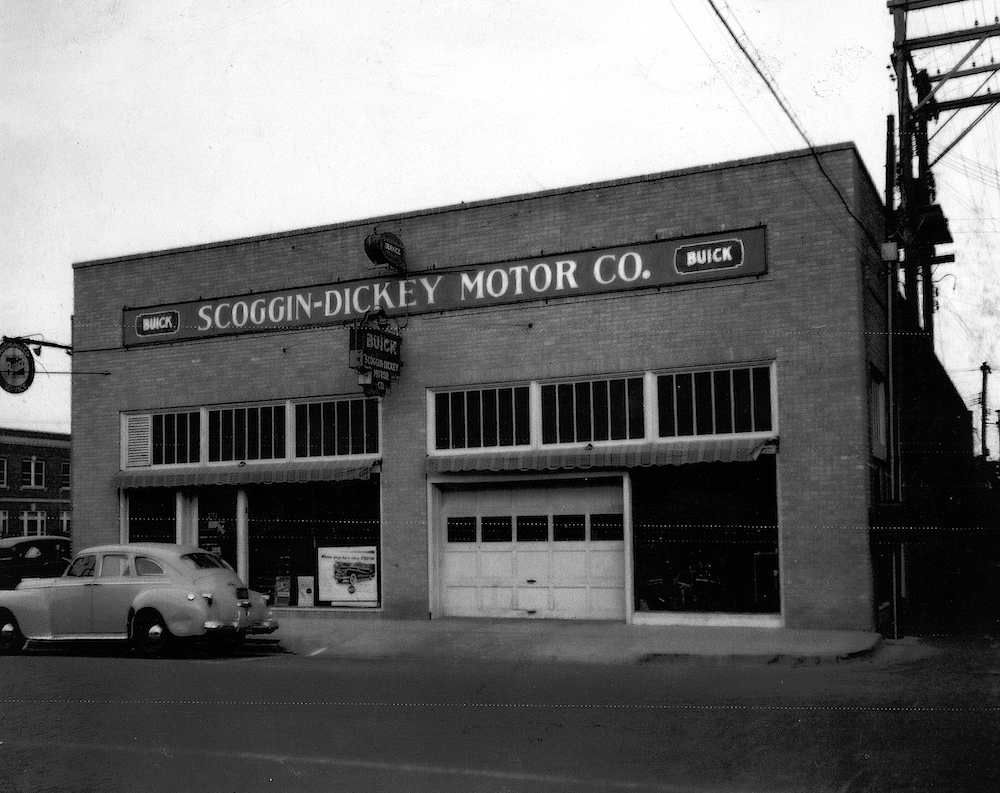 Scoggin-Dickey Parts Center SD-Old-Building-With-Buick