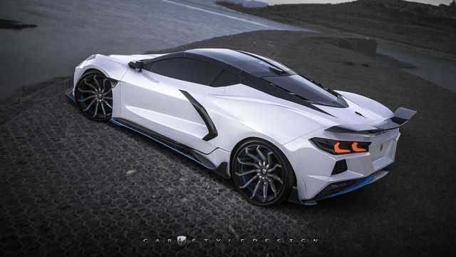 C8 Corvette Reimagined as Widebody and Roadster Variants