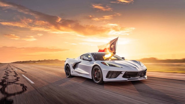 Hennessey Has Taken the New C8 to 205MPH