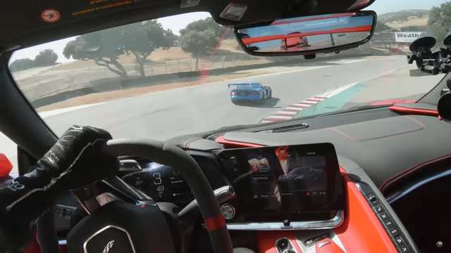 C8 Corvette Battles Viper ACR and 911 GT3 at Laguna Seca