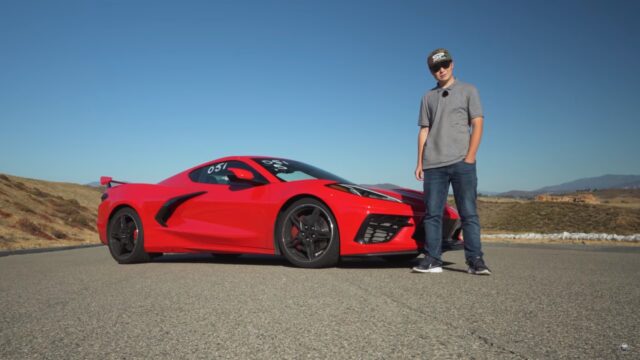 Young YouTuber Snaps Off A 10 Second Pass in His 2020 Corvette