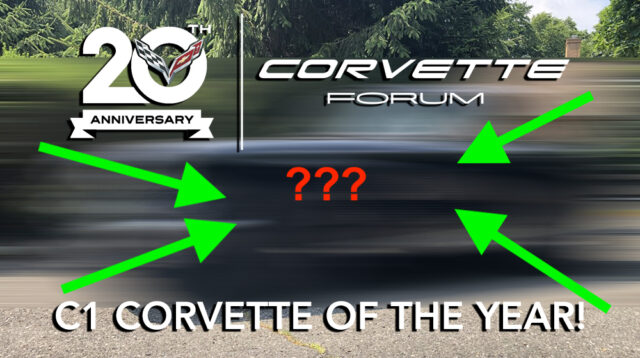 Blurry C1 Corvette of the Year