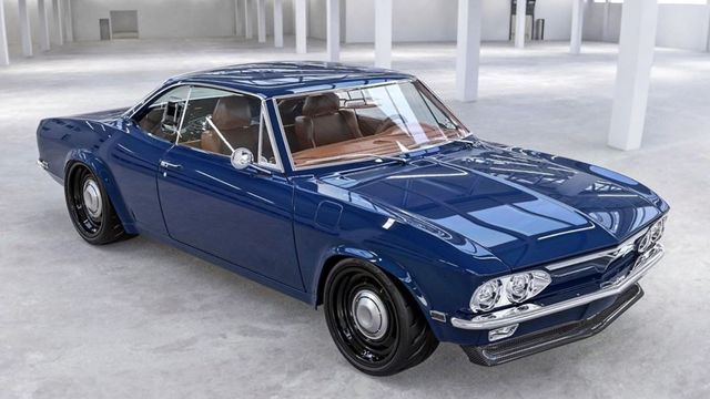 Chevy Corvair Reimagined With C8 Drivetrain
