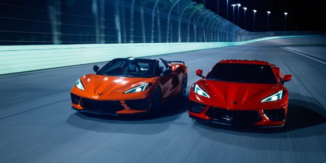 C8 Corvette Coupe and Convertible