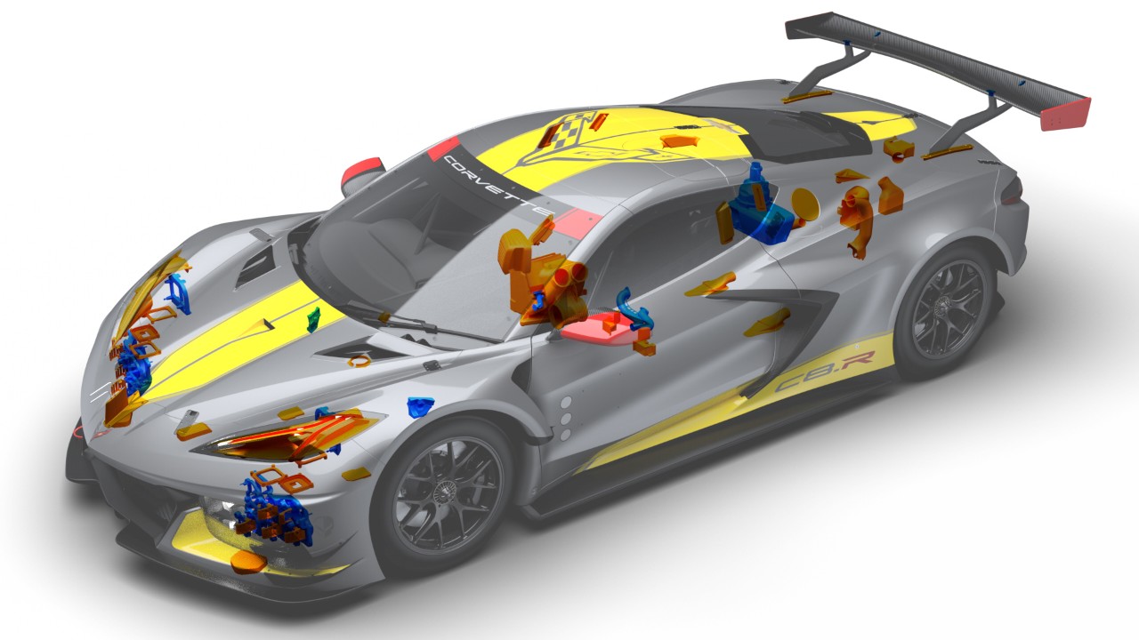 C8.R with 3D printed parts