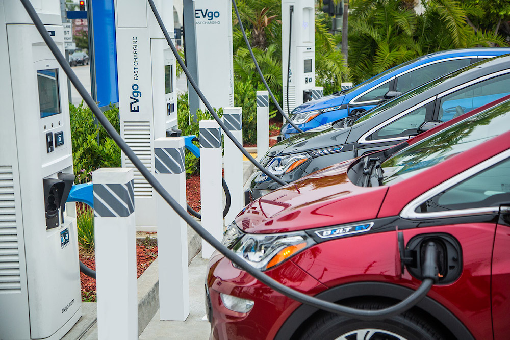 The new EVgo fast charging stations will offer 100-350-kilowatt capabilities to meet the needs of an increasingly powerful set of EVs coming to market.