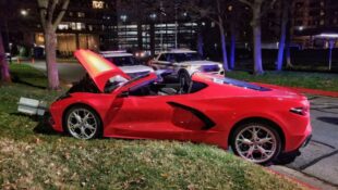 Stolen C8 Corvette OnStar Recovery