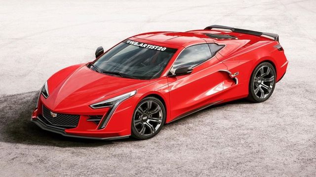 Artist Imagines a New Corvette-Based Cadillac Sports Car