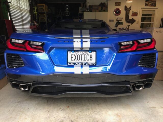 C8 Corvette Plate