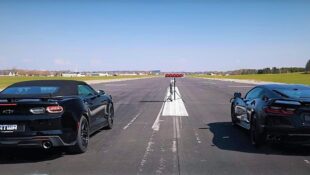 C8 Corvette vs Camaro SS