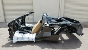 Wrecked C8 Corvette Part Out