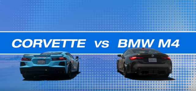 C8 Corvette vs. BMW M4 Comp