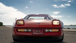 1990 Chevrolet Corvette ZR-1 Front Lights Up
