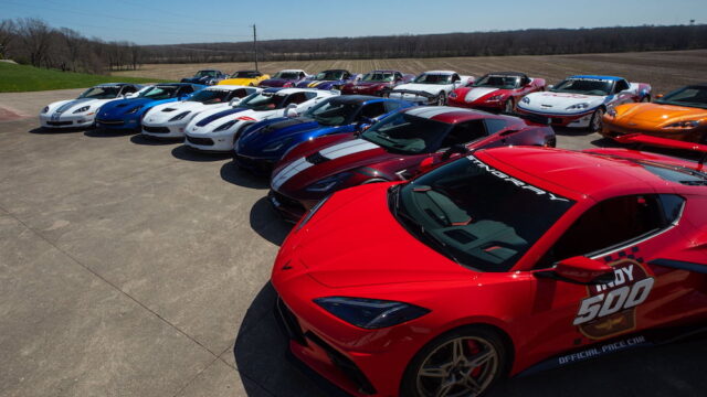 18-Car Corvette Pace Car Lot