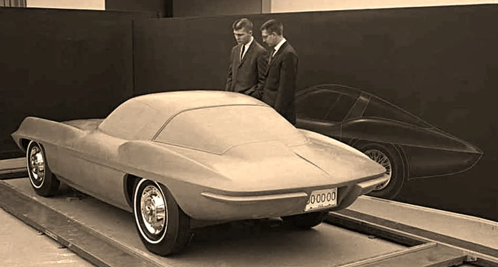 1963 Sting Ray design mock-up