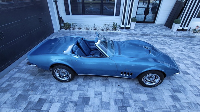 LeMans Blue C3 Corvette Is One Sweet Top Down Cruiser