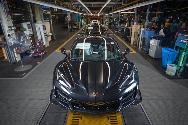 First customer Z06 -- 2023 Corvette Z06 VIN 001 -- rolls off assembly line!