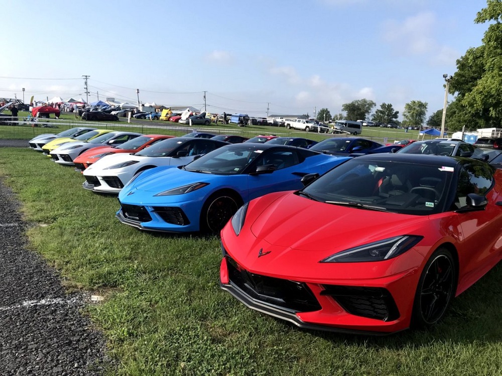 Corvettes at Carlisle