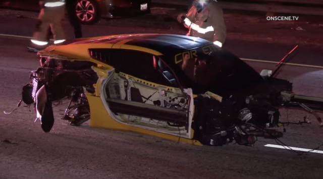 C7 Corvette Crash