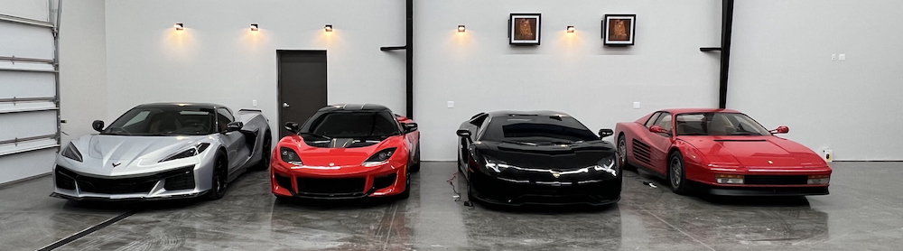 Z06 with its supercar brothers 