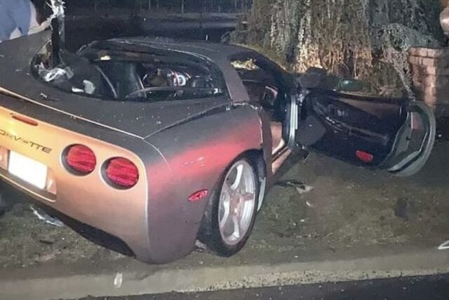 Teenager Crashes Parent's C5 Corvette