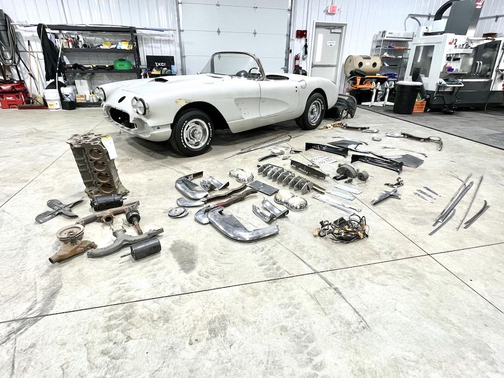1958 Corvette Restoration Project