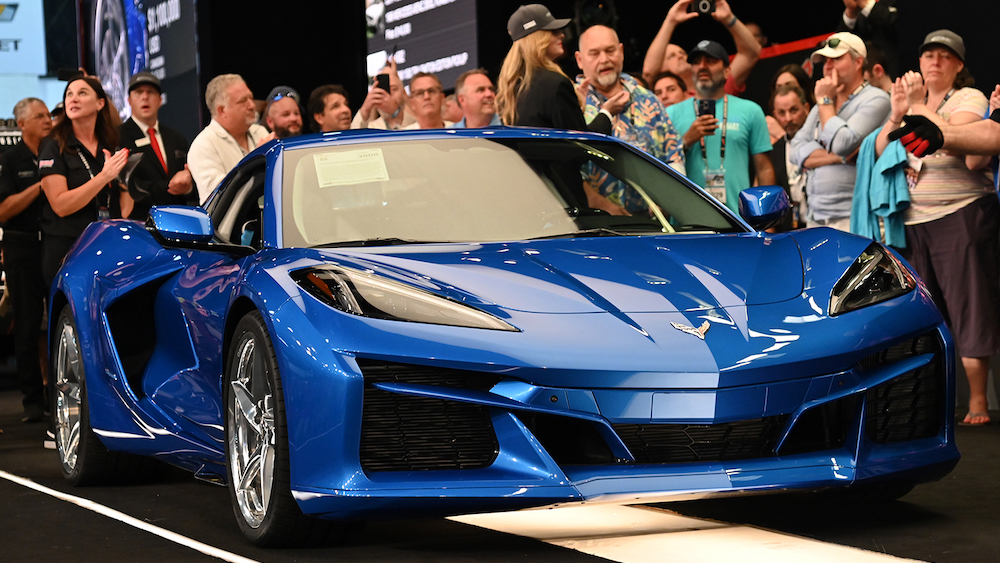 Corvette E-Ray VIN 001 at Barrett-Jackson