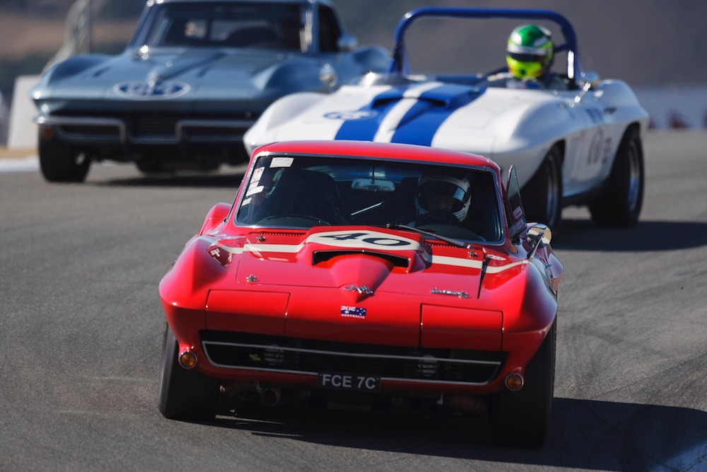 2023 Rolex Monterey Motorsports Reunion 70th Anniversary Corvette Tribute